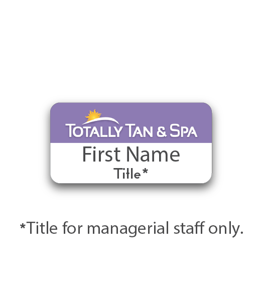 Single Name Tag
